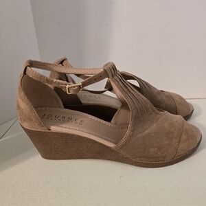 Journee Collection Strap Sandals Women's 9.5